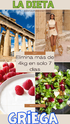 Con esta dieta podemos adelgazar 4 kg en solo una semana, como es una dieta saludable se puede llevar a cabo prolongadamente.