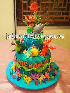 Ariel Birthday Cake on Jcakehomemade  Princess Ariel Birthday Cake