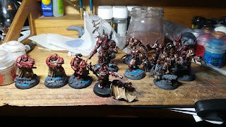 Word bearers painting progress