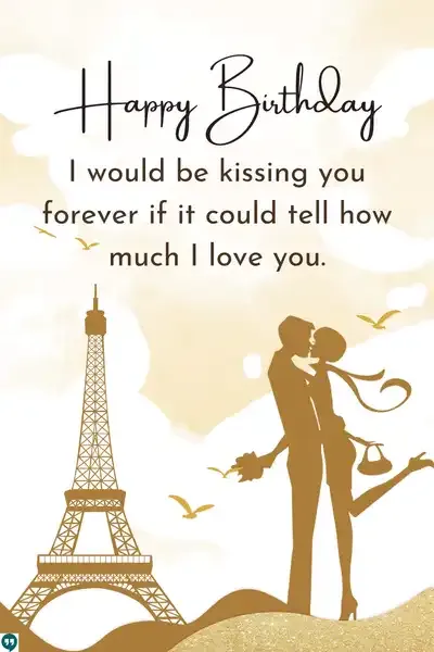 romantic birthday wishes for lover images