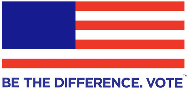 "Be The Difference. Vote" - Logo