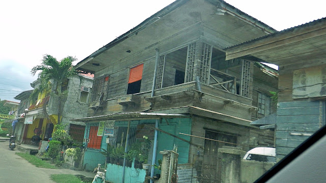 beautiful big old wooden houses of Tabango, Leyte