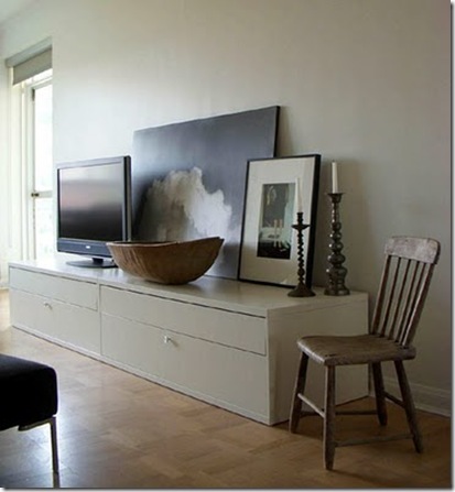 tv console done well