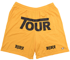 Justin Bieber Tour Shorts