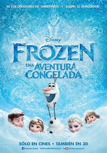 Descargar Frozen: una aventura congelada 2013 Español Latino | Torrent | MediaFire | Mega | 1080P