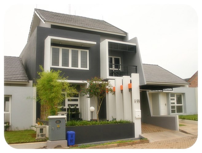  Contoh model rumah minimalis  modern dan sederhana 