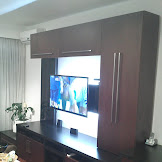 Rack Tv Vidrio Negro