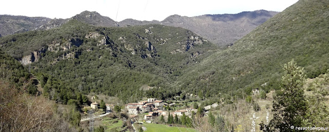 La vall de Salarça des de Rocabruna