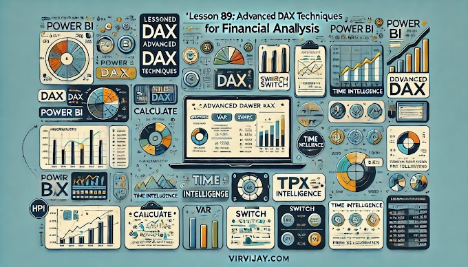 Lesson 89 Power BI Advanced DAX Techniques for Financial Analysis