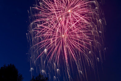 La notte di Capodanno e i fuochi d'artificio