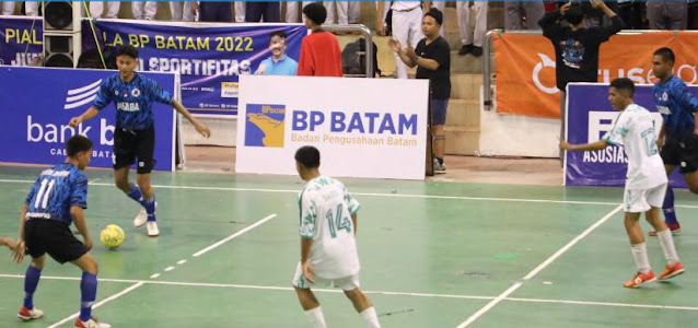 Dibuka Oleh Rudi, Sebanyak 67 Tim Mengikuti Turnamen Futsal Piala Kepala BP Batam 2022