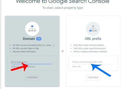 Adding Blogger Site On  Google Search Console