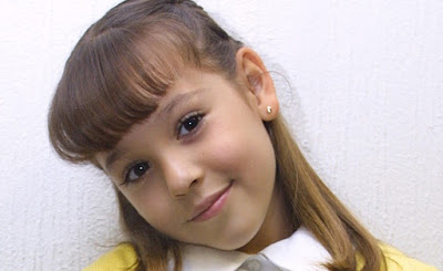 Danna Paola in Childhood as Actress
