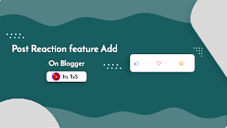 Add An Attractive UI Style Reaction Bar To Your Blogger Template