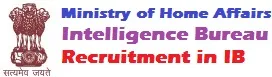 Naukri Job Recruitment in Intelligence Bureau