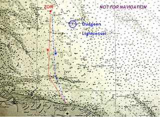 Track of the Sheringham Lifeboat 19th May 1955