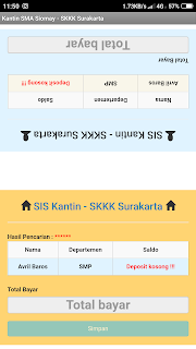 JIBAS Kantin dan Deposit Memakai RFID