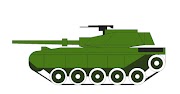 10+ Animasi Kartun Tank Bergerak