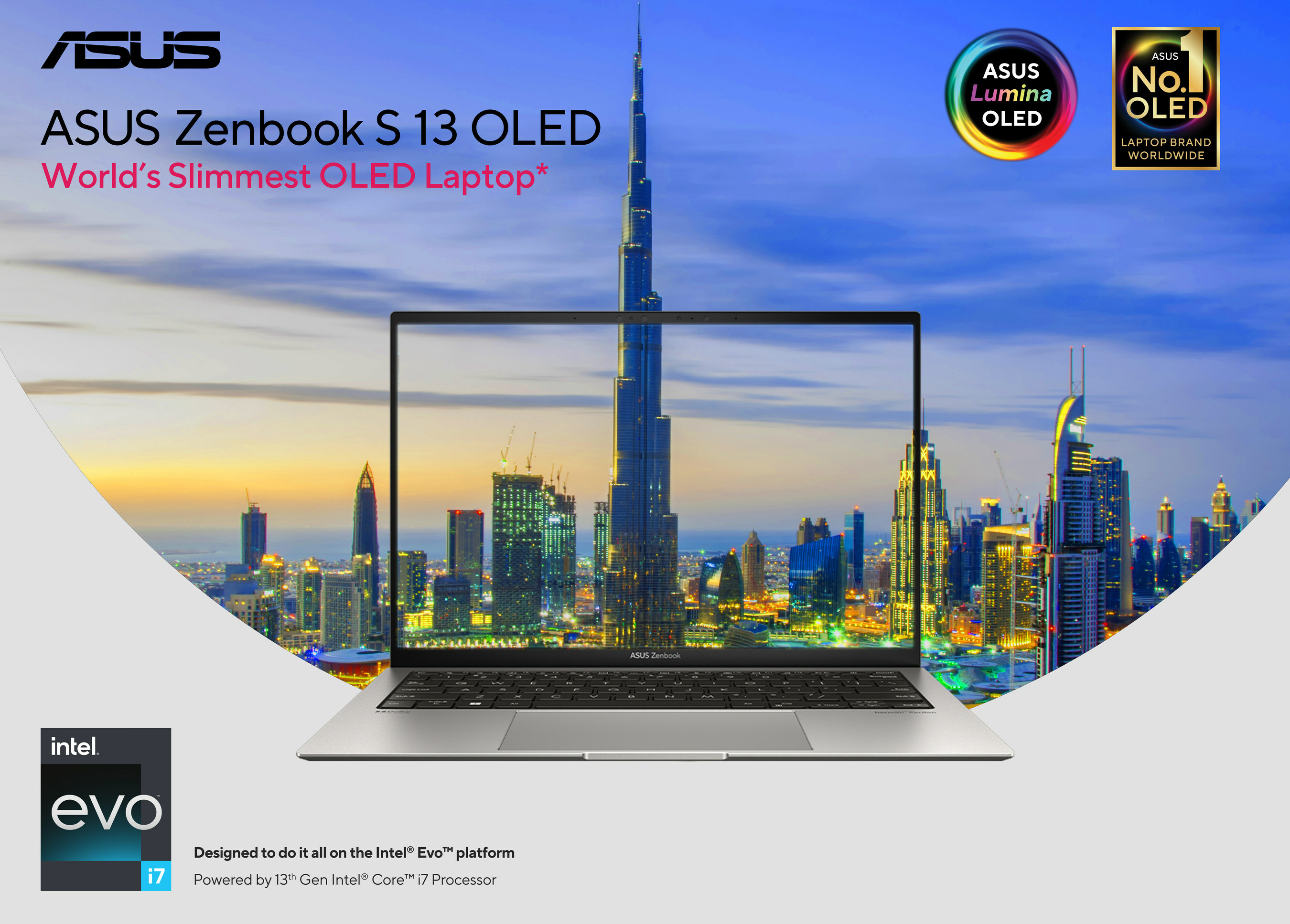 Image of ASUS Announces Zenbook S 13 OLED, the World's Slimmest 13.3" OLED Laptop