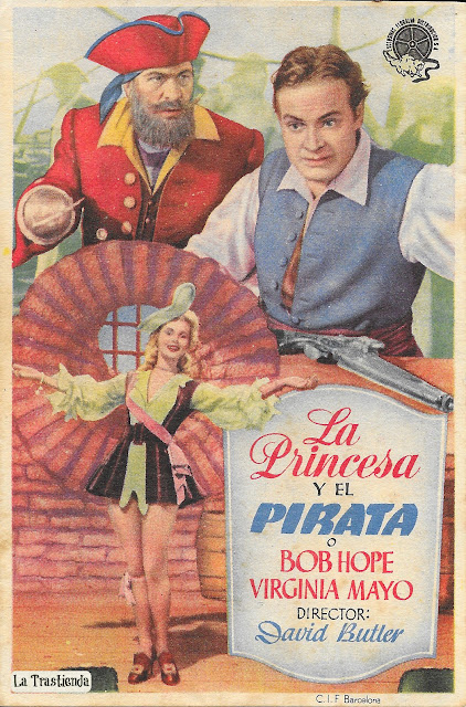 La Princesa y El Pirata - Programa de cine - Bob Hope - Virginia Mayo