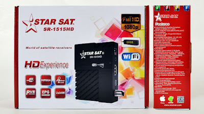 Atualizacao do receptor StarSat SR 1515 D V1.15