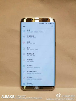 Galaxy s8 leaked 