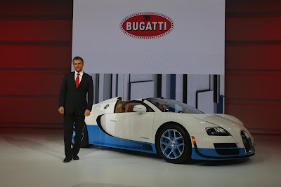 Bugatti on Motor Show  Bugatti Veyron 16 4 Grand Sport Vitesse Special Edition