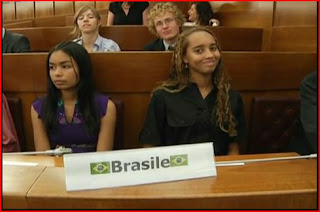 Mayara Tavares junior G8 delegate from Brazil