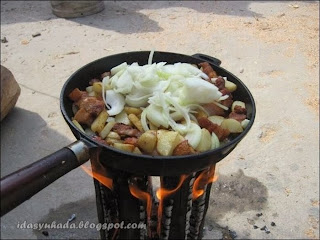 Dapur Kayu Yang Mudah Dan Ringkas