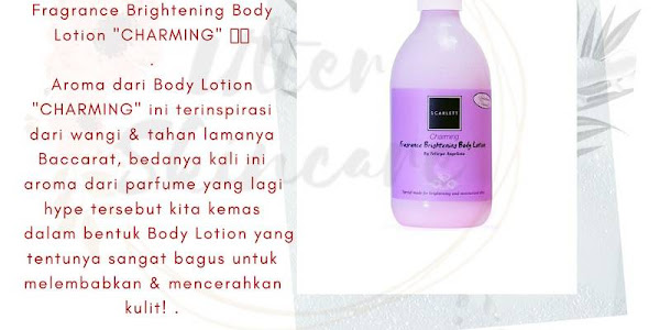 Scarlett Body Lotion yang Paling Wangi Berbagai Varian