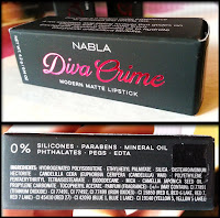 Nabla Cosmetics - Diva Crime Lipsticks - Recensione e swatches