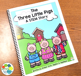 The Three Little Pigs: A STEM Story | Apples to Applique