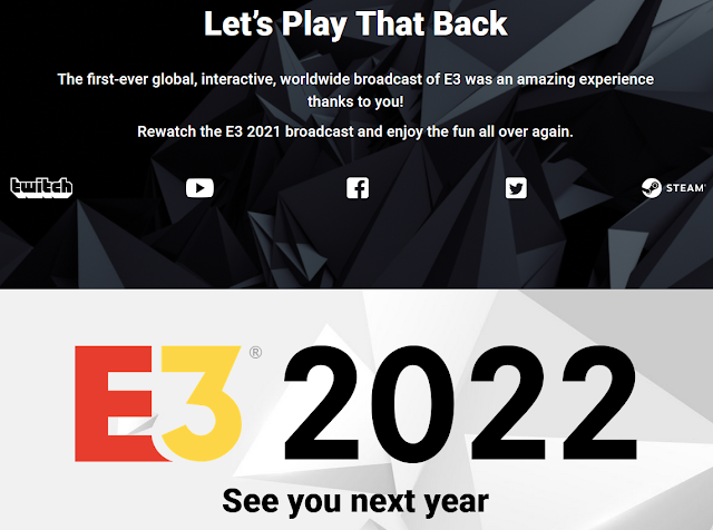 E3 2022 2021 see you next year website