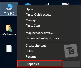 This PC Properties