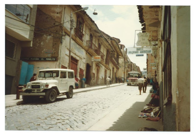 Fotografías de La Paz (Bolivia) en los años 80