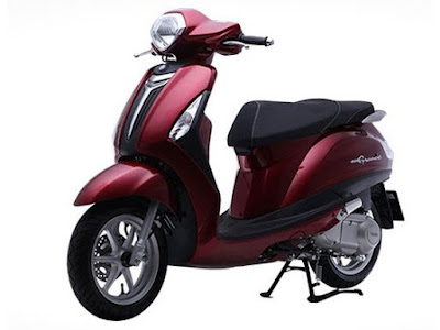 New 2016 Yamaha Nozza Grande 125cc Scooter red colour Hd Wallpapers