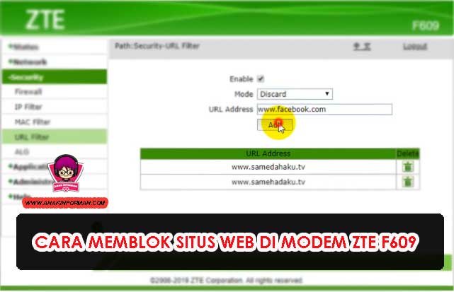 Akun Zte F609 Terbaru / Download Firmware Zte F 609 ...