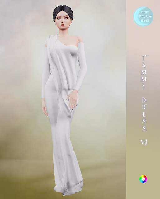 THE SIMS 4 - TAMMY DRESS V3