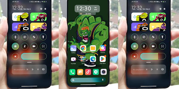 Monstars_1996 | One of the Best Monster Theme For MIUI 12.5 , MIUI 13 And MIUI 14 with Multiple Homescreen Wallpaper And  Also Dark Mode Supported 