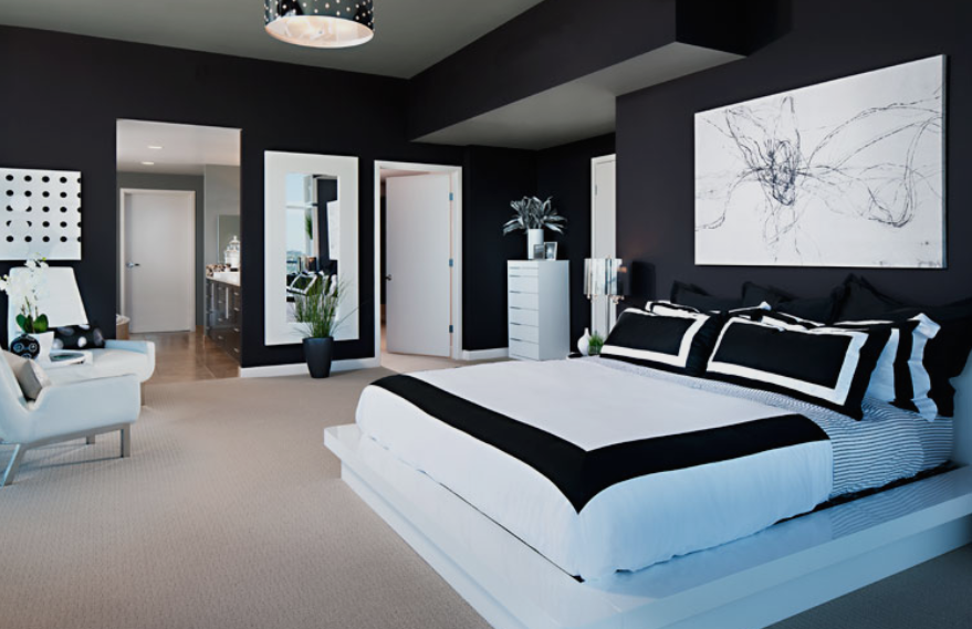  Bedroom  decorating black  and white ideas  Get More 