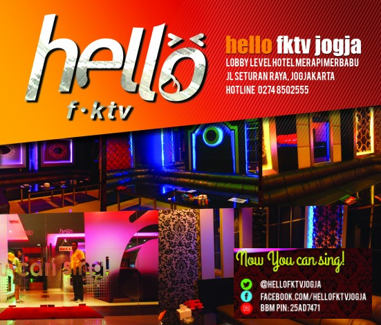Hello F KTV Karaoke Jogja - Alamat Karaoke