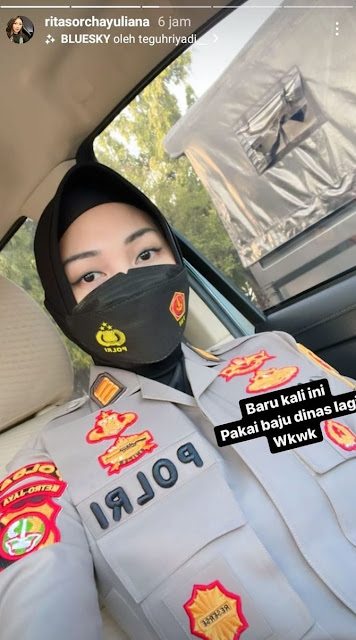 Kisah di Balik Penampilan AKP Rita Yuliana Berhijab saat Ditugaskan di Metro Jaya