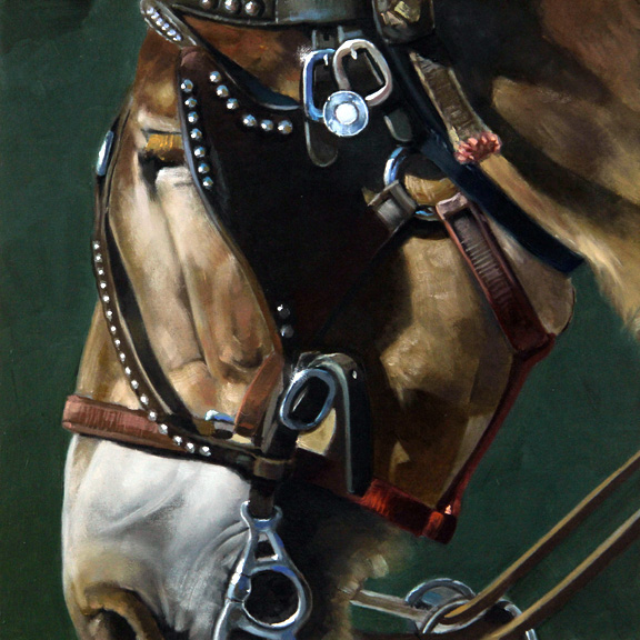 Paintings in Oil: study for Mule No.3