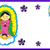 Invitaciones con la imagen de la Virgen de Guadalupe
