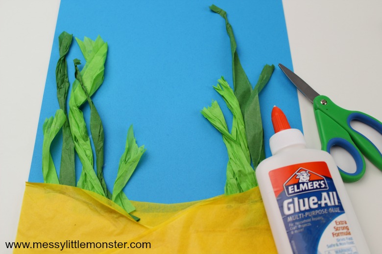 Easy Shark Craft - A fun ocean themed activity - Messy Little Monster