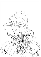 Ben 10 Coloring Pages