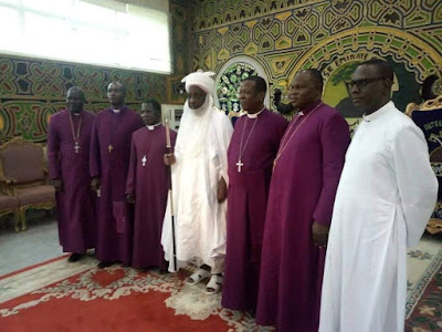 the primate,other bishops and emir of Dutse 