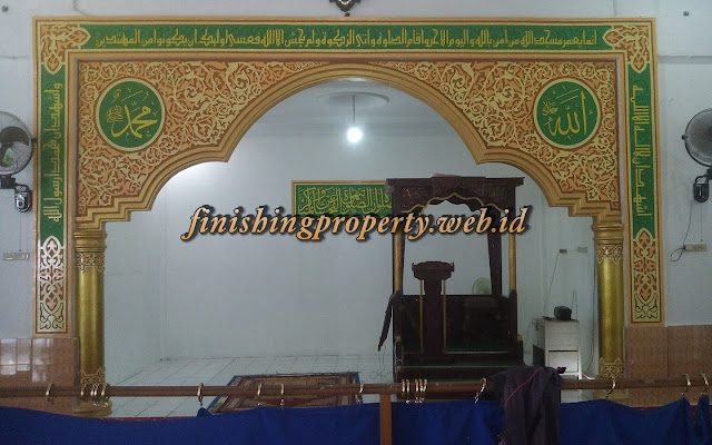 jasa pembuatan ornamen kaligrafi masjid