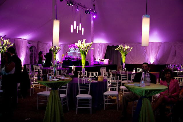 Romantic Wedding Reception