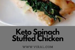 Keto Spinach Stuffed Chicken